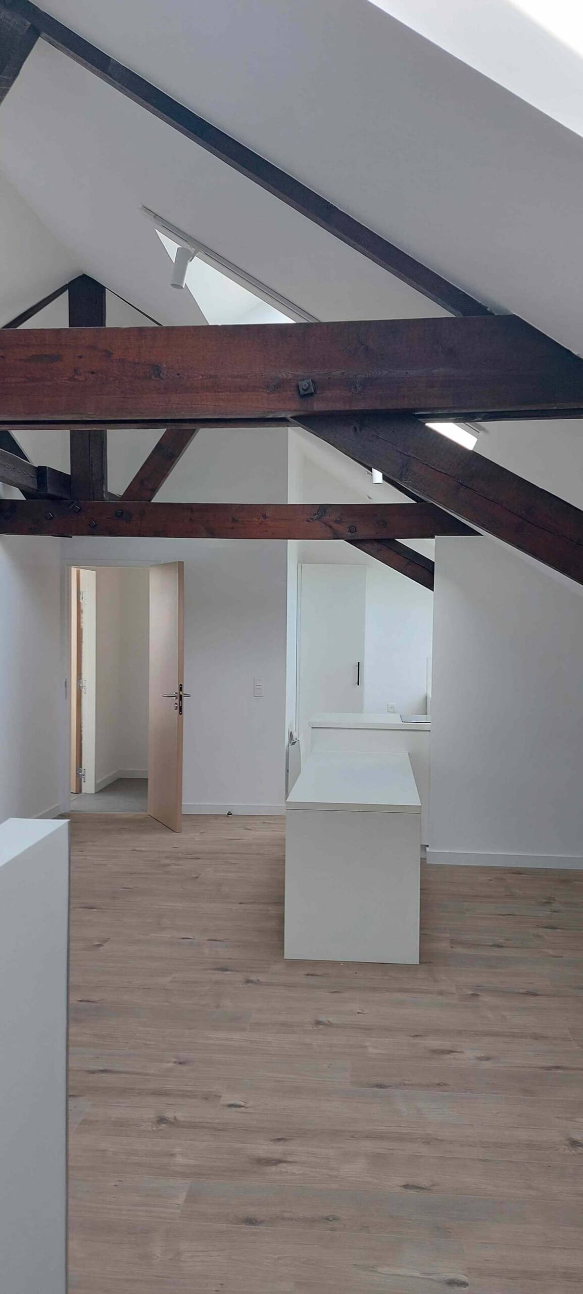 Photo après travaux de la rénovation d'une maison en cabinet médical